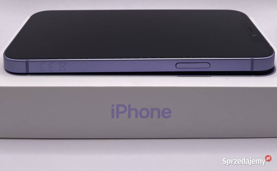 iPhone 12 64 GB Purple Dowód zakupu NOWY Apple / iPhone Łódź
