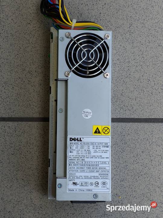 Zasilacz Dell 51617DS 160W Optiplex GX 280 Opole