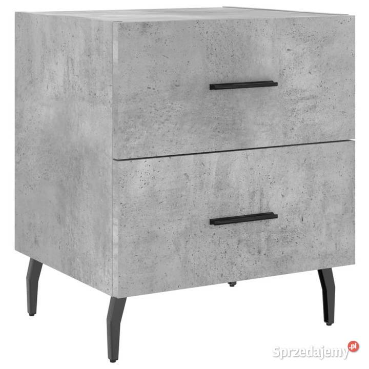 Szafka nocna szarość betonu 40x35x475 WM827348 Warszawa