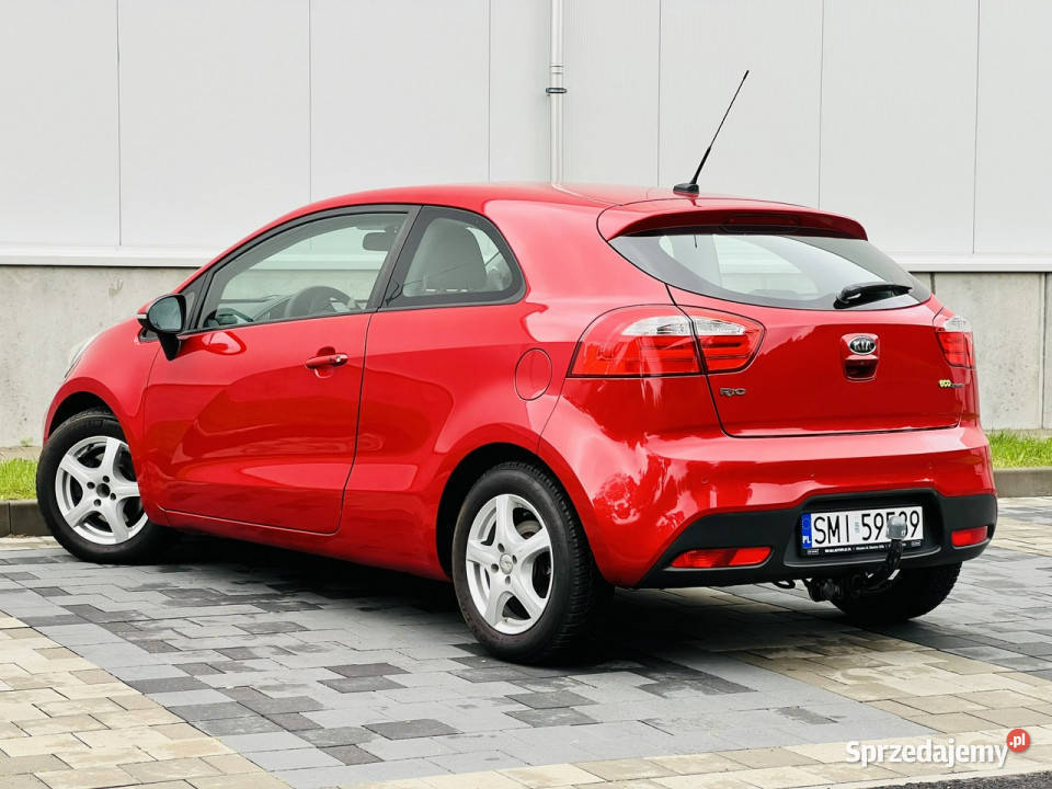Kia Rio 14 benz bogata wersja Gwarancja III 2011 kamera cofania Mikołów