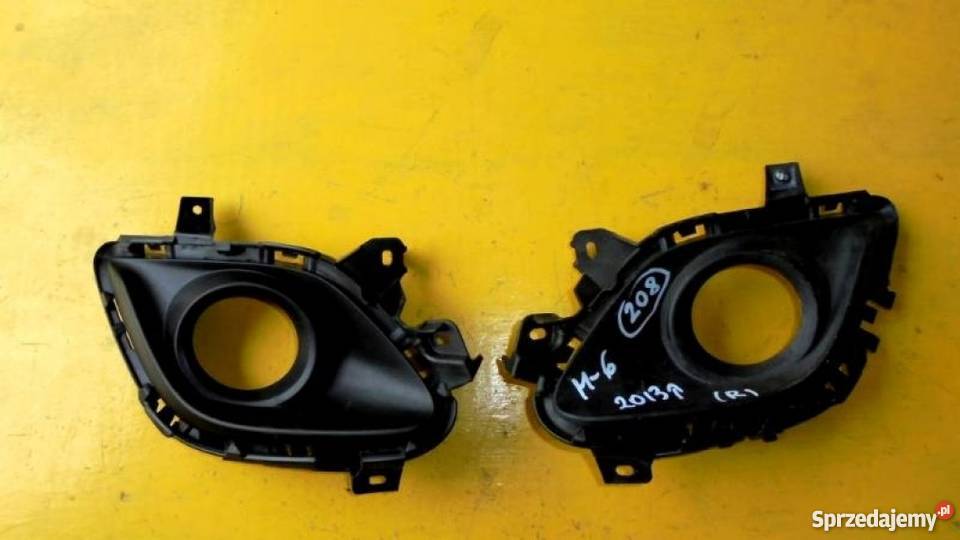 Mazda6 2013 zaślepka kratka ramka halogen Wrocław