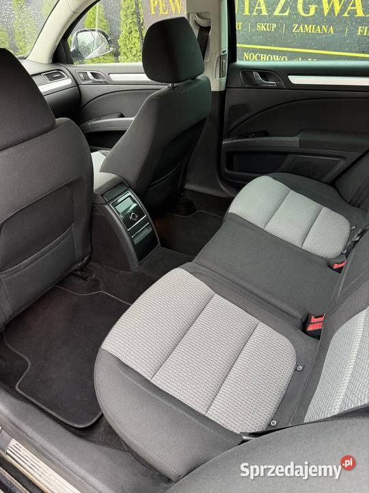 Skoda Superb 2011r 16TDi 105 232 GWARANCJARATY czarny wielkopolskie Nochowo