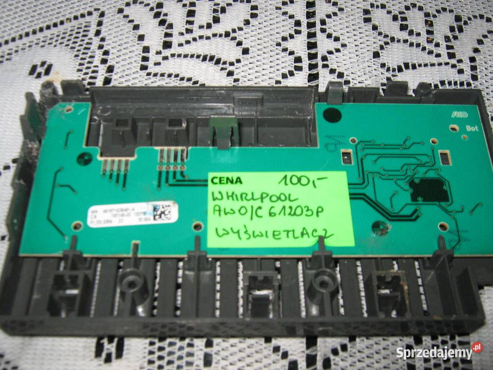 WHIRLPOOL AWOC61203P WYSWIETLACZ wolnostojące Nowy Sącz