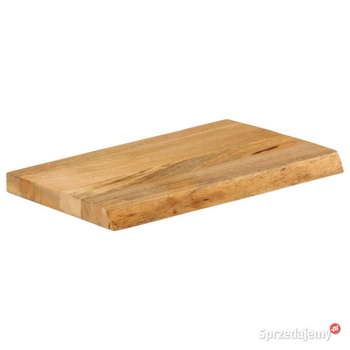 Blat stołu z naturalną krawędzią 60x20x25 drewno Warszawa sprzedam