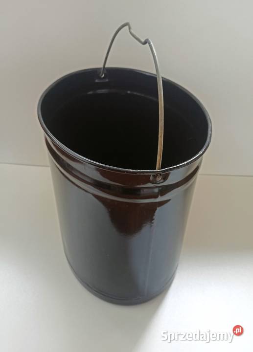 Wiadro owalne z PRL vintage Łódź