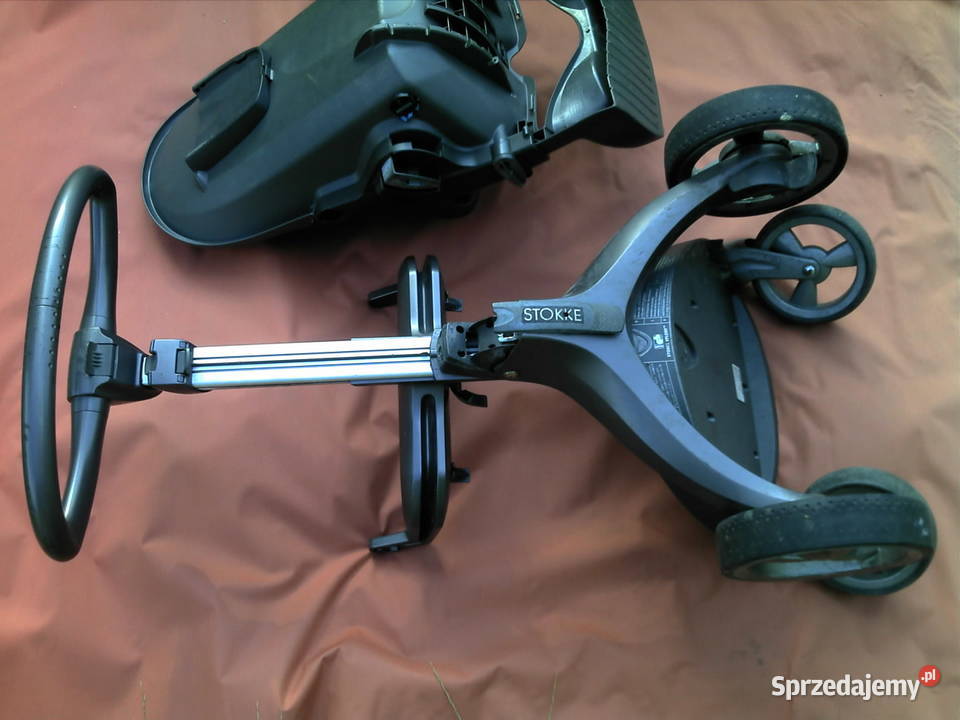 Futurystyczny wózek STOKKE XPLORY 510001 Made in niebieski Spacerówki Knurów