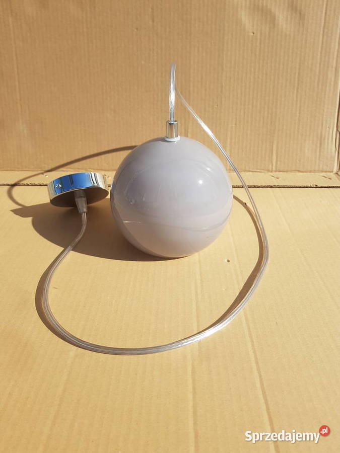 Lampa wisząca KULKA KULA 15 SZARY szkło MURANO Warszawa sprzedam