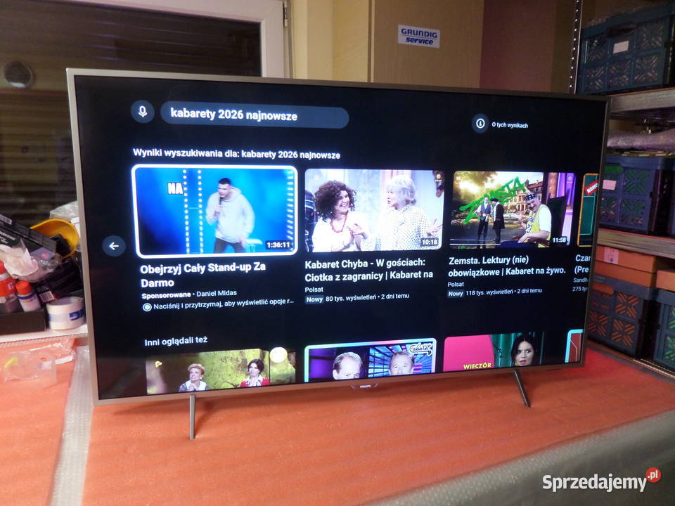 PHILIPS 55 55PUS6561 Ambilight 4K UHDSmart DVBT2 Kalisz