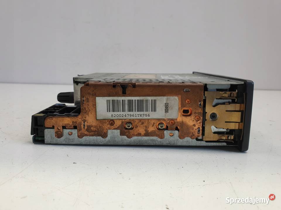 Renault Laguna II RADIOODTWARZACZ 8200247961 Kod osobowe Części samochodowe Chełm