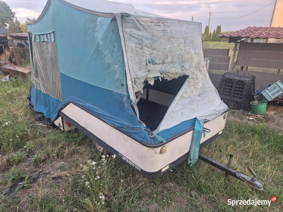 Sprzedam przyczepkę CombiCamp Załusków sprzedam