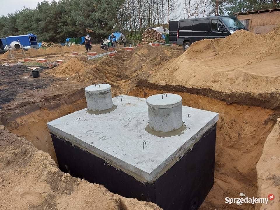 Szambo betonowe trzykomorowe 12m3 Bielsko-Biała