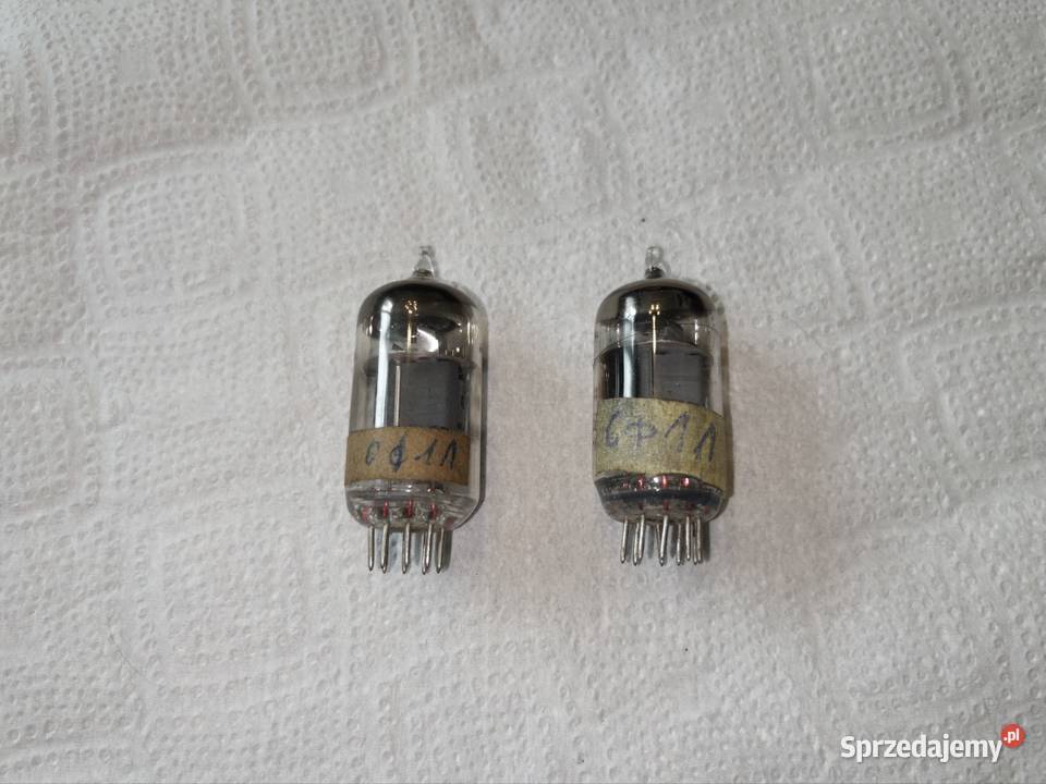 Lampy elektronowe 6P11 611 sparowane 2 Radziechowy