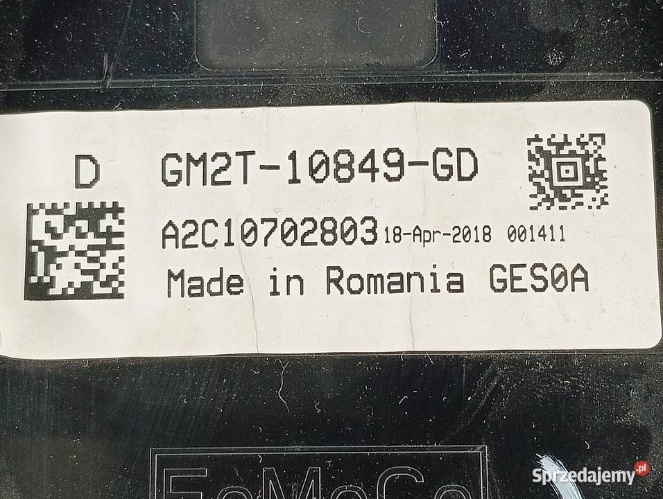 LICZNIK GM2T10849GD 20 D Ford S II 20152023