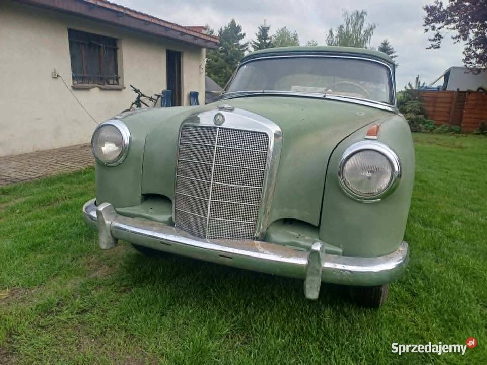 Mercedes ponton coupe w180 220s Rok produkcji 1956 Smardów