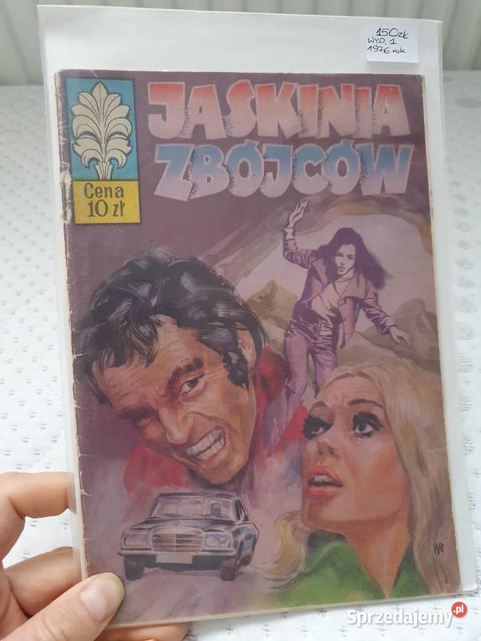 Kapitan Żbik - Jaskinia Zbójców, wydanie 1, 1976 rok