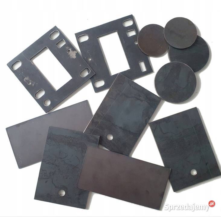 Formatka stalowa blacha marka wypałki 100x100x12