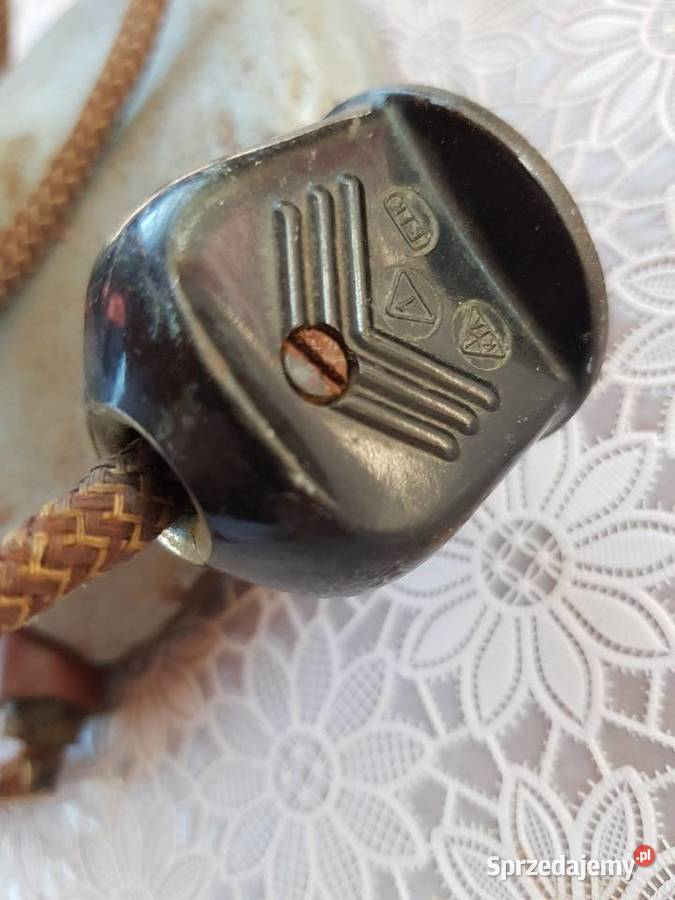 PrzedwojennaZabytkowa działająca lampa stojąca Barlinek sprzedam