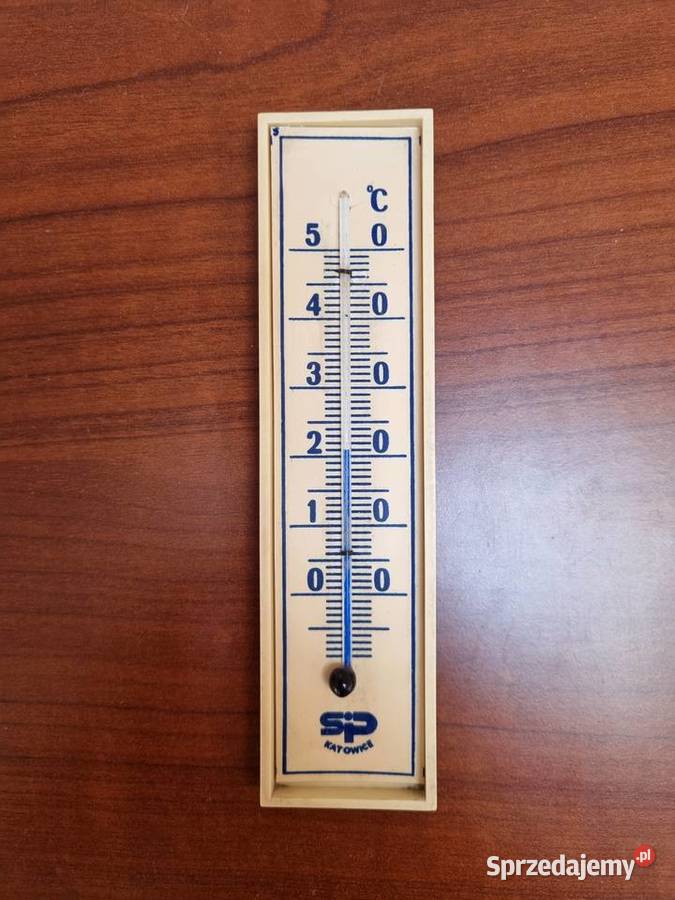 Termometr z okresu PRL unikat Lublin