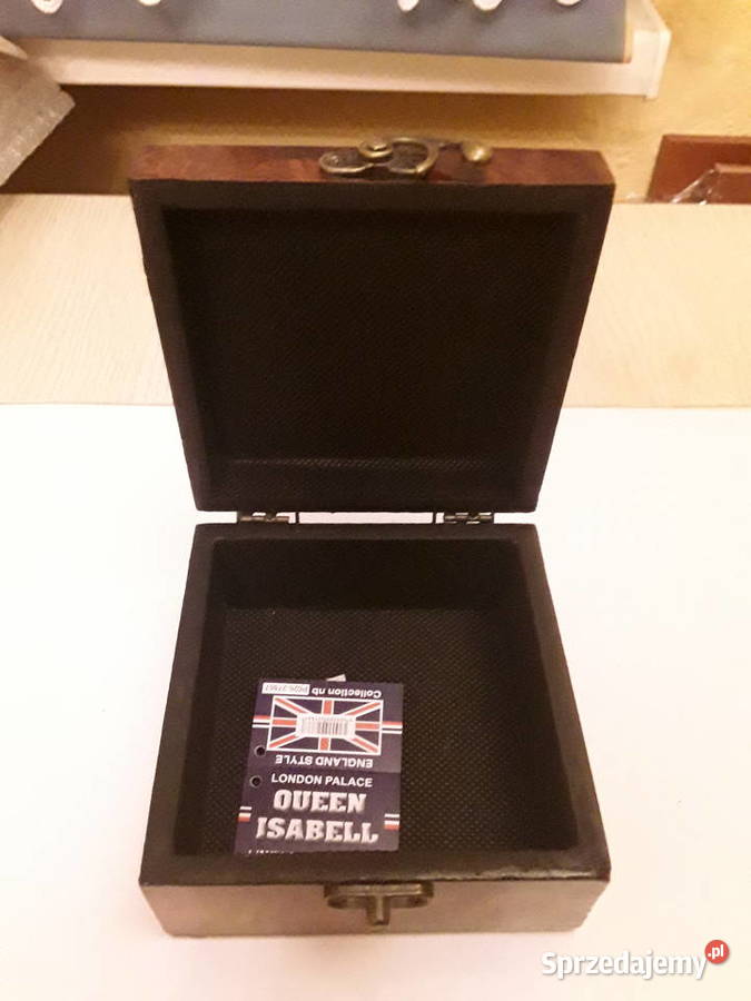 Kasetka szkatułka na biżuterię na prezent