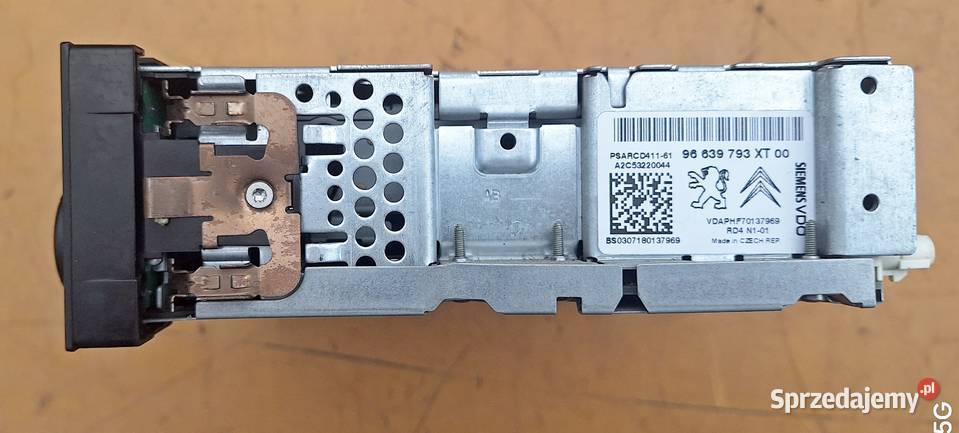 CITROEN PEUGEOT RADIO 96639793XT Radom sprzedam