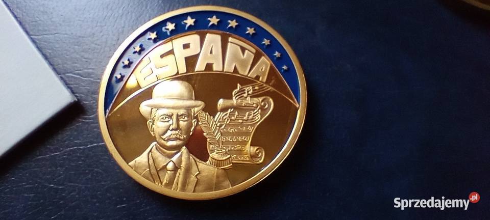 Stare monety Medal ECU 198 Lesko