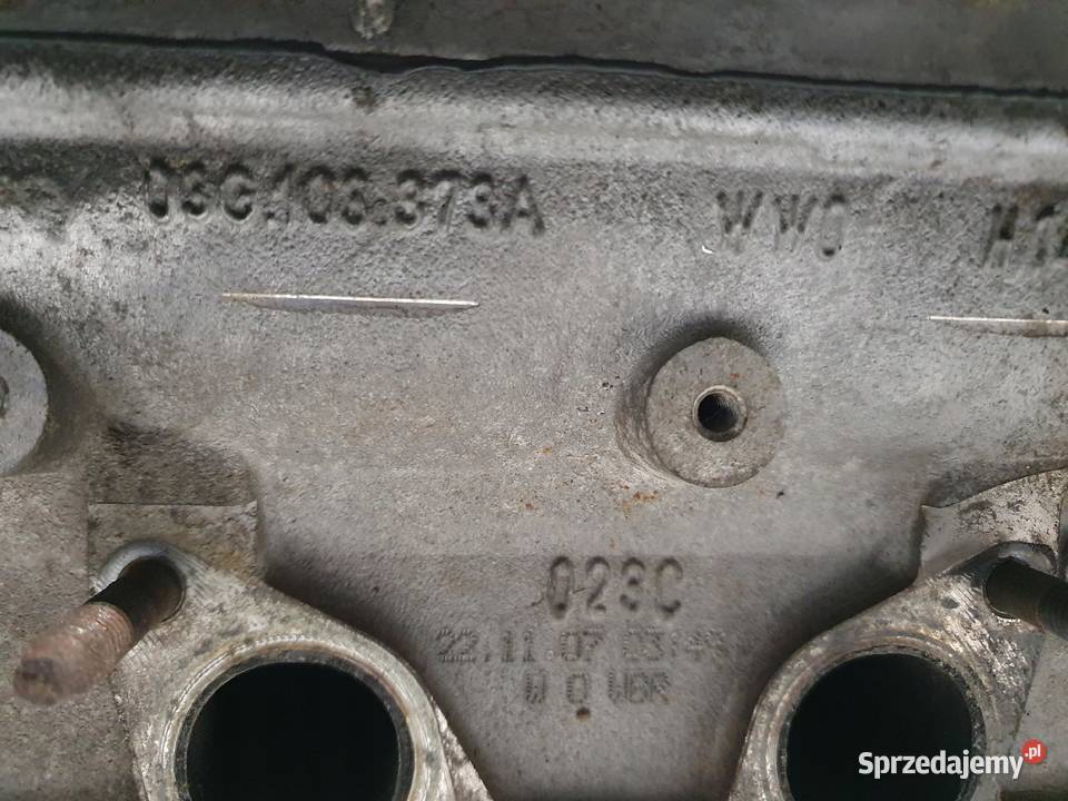 GŁOWICA CYLINDRÓW Audi A6 C6 20 TDI wałki