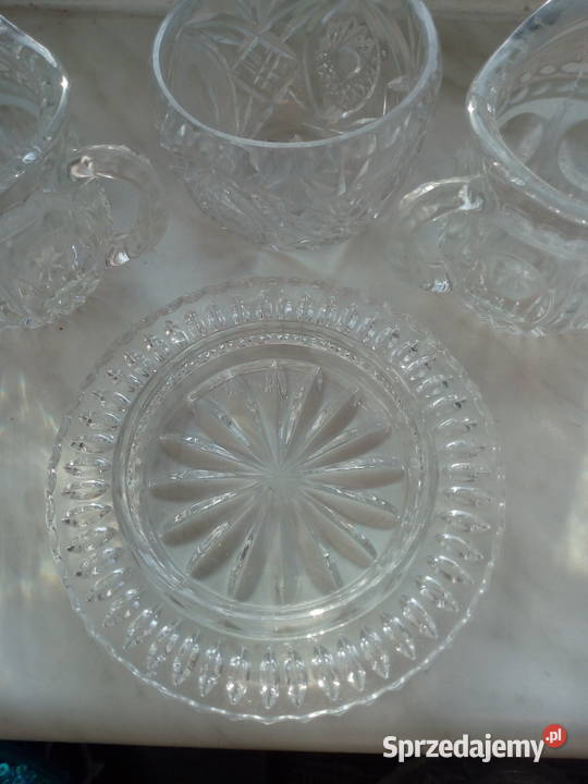 Szkło kryształ komplet Choszczno
