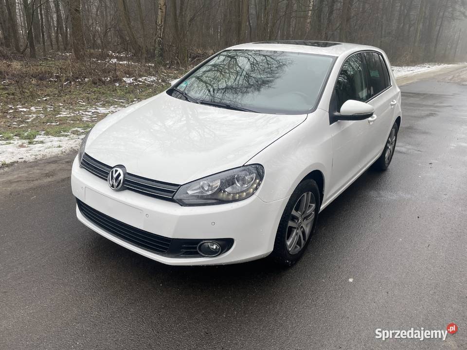 Volkswagen GOLF VI 16MPi 102 5 drzwi biały Zbąszyń