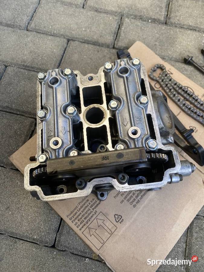 Przednia głowica KOMPLET Suzuki SV650 9902r Cylindry, głowice, pierścienie Jodłowa sprzedam