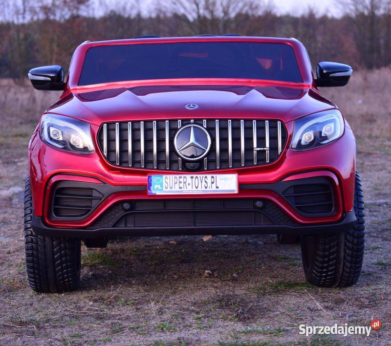 MERCEDES GLC 63S LICENCJA 4X4 2x12V MIĘKKIE KOŁA Pojazdy elektryczne i spalinowe Toruń