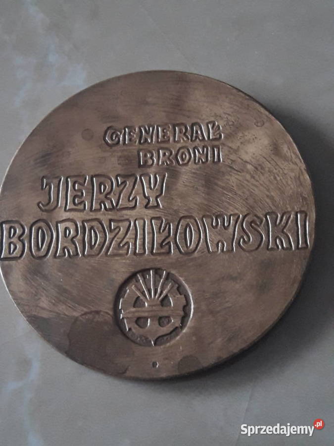 Medal z brązu Generał Broni Jerzy Bordziłowski Janów Lubelski