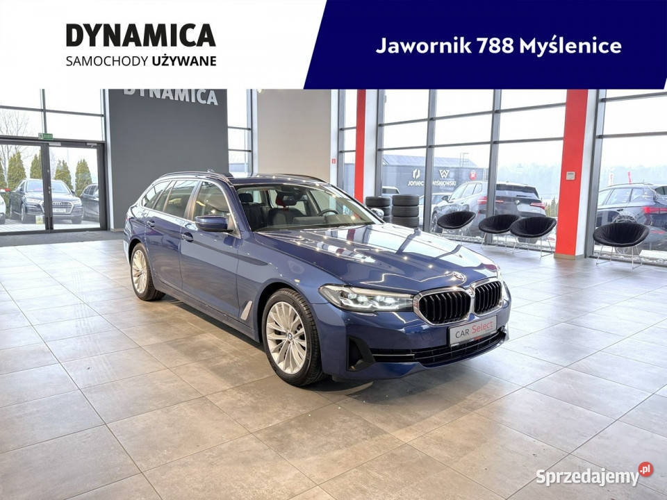 BMW 520 VAT 23 d Touring mHEV 190 automat 2021 r centralny zamek Myślenice