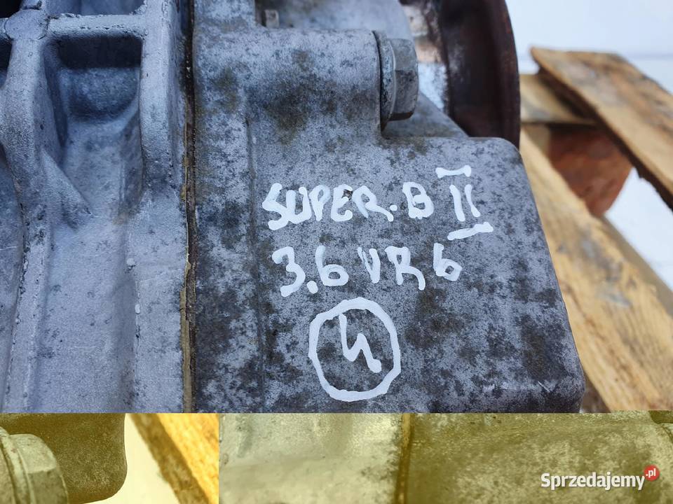 Skoda Superb II 36 V6 REDUKTOR SKRZYNI BIEGÓW Rudka