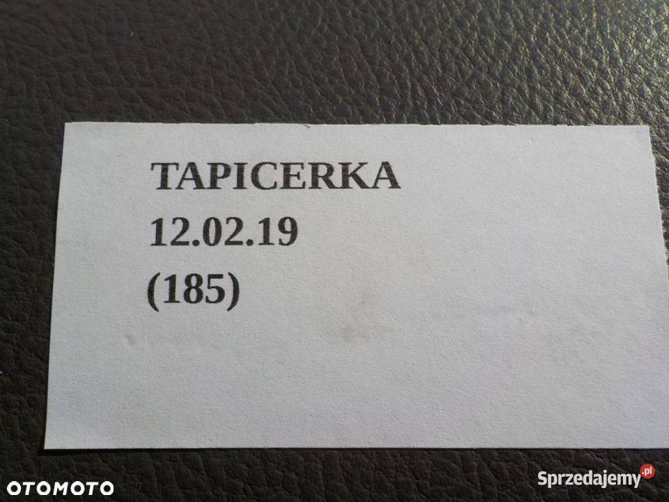 BOCZEK TAPICERKA DRZWI PRAWY LEWY PRZÓD TOYOTA osobowe wielkopolskie Nowy Tomyśl
