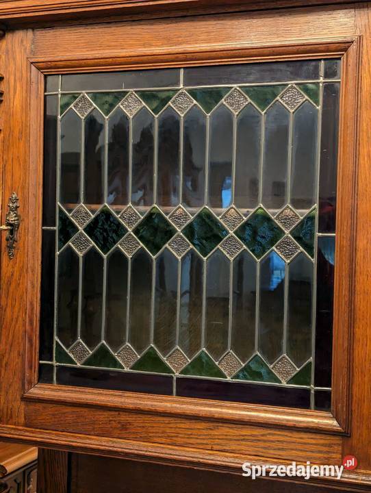 Dębowy kredensszer blatu 885 sklep Dąbrowa sprzedam