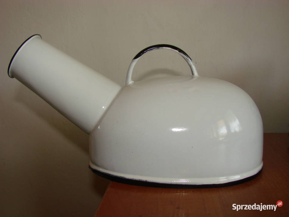 Olkusz emaliowana kaczka szpitalna PRL Pozostałe Pruszcz Gdański