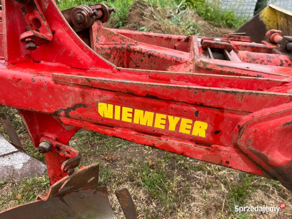 Pług obrotowy 3 skibowy Niemeyer na sprężynach nieuszkodzony sprzedam