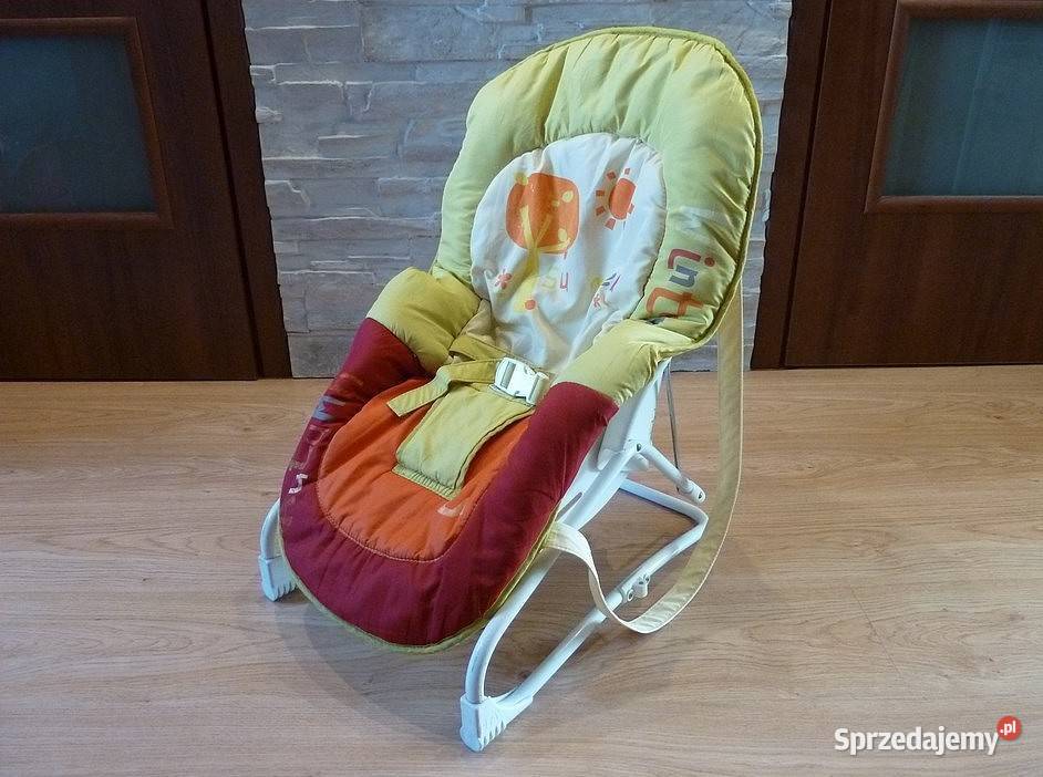 Leżaczek dziecka regulowany kilka pozycji ma Rzeszów