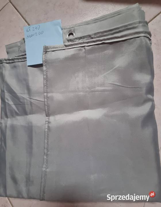 Zasłona prysznicowa do łazienki 180x180 Akcesoria łazienkowe śląskie Poręba