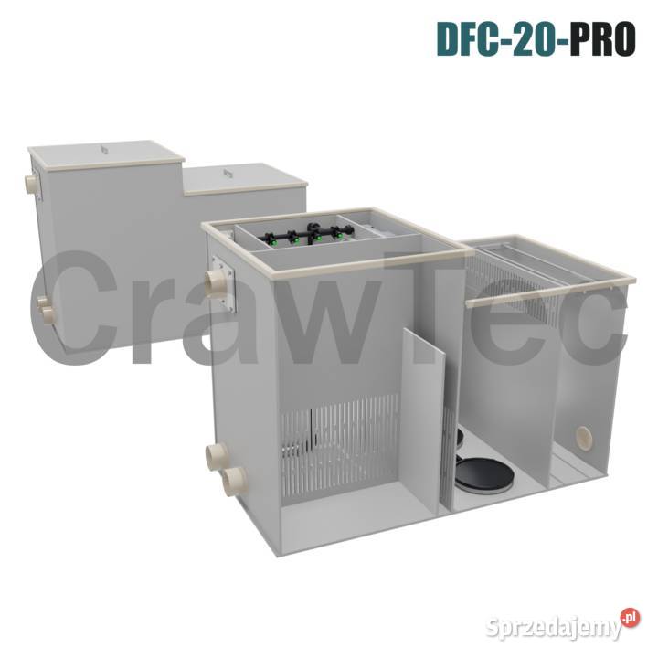 Kombinowany filtr bębnowy CrawTec DFC20PRO 20 mh Kraków