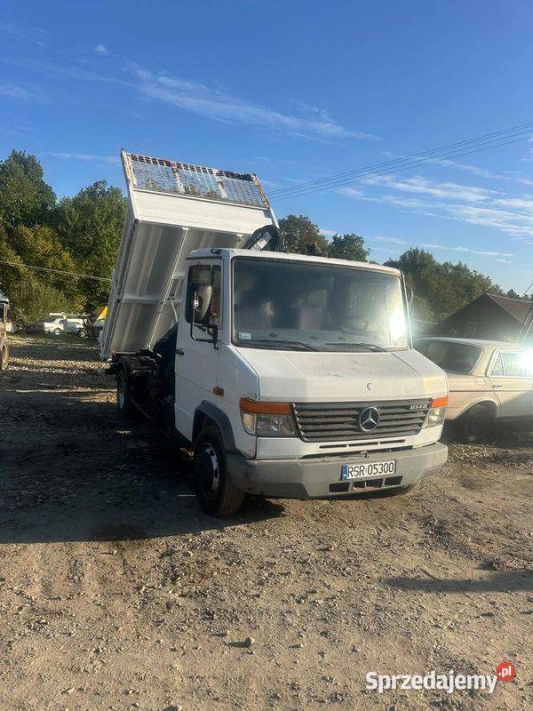 Wywrotka MERCEDES Vario HDS HIAB 055 Duo Łyżka z małopolskie Tymowa