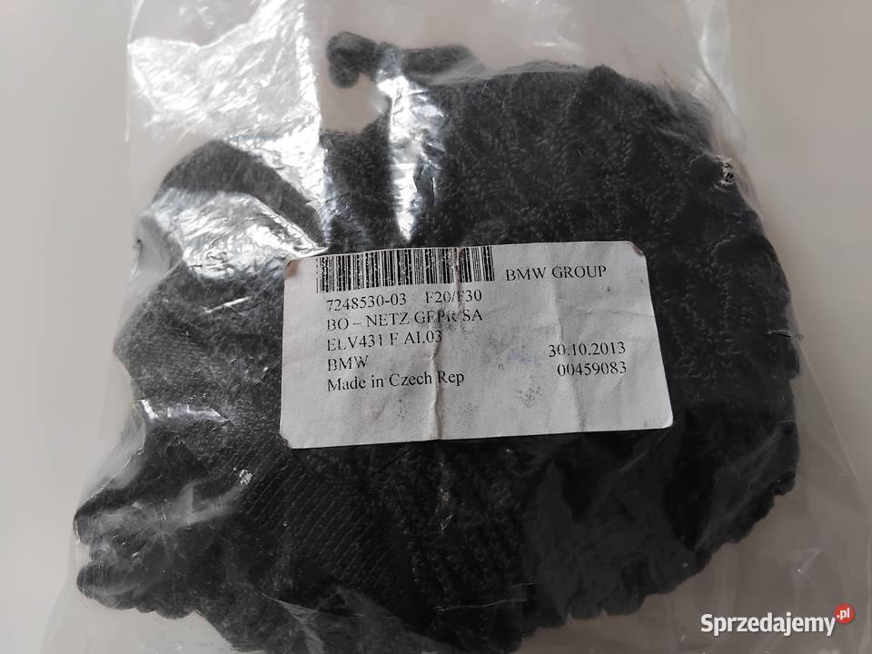 BMW F20F30 Siatka bagażnika BMW 724853003 Nowa wielkopolskie