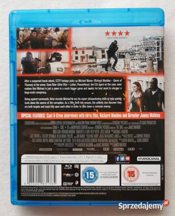 The Take Bastille Day Dzień Bastylii Bluray En Filmy Wytrzyszczki