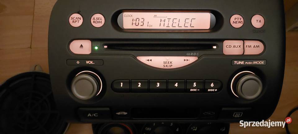 Radio Honda JAZZ City AUX dodatkowe wejście sprzedam