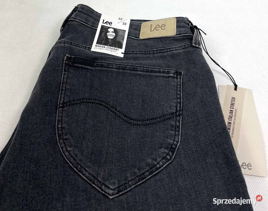 Spodnie damskie Lee Marion Straight W33 L33 Pisz