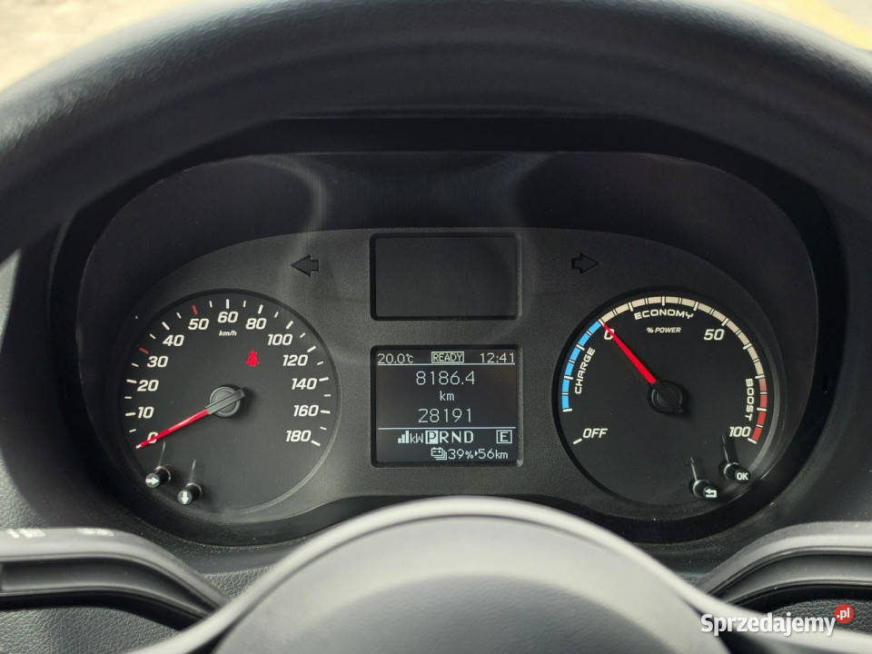 Mercedes Sprinter eSprinter elektryczny elektryczne lusterka Skępe