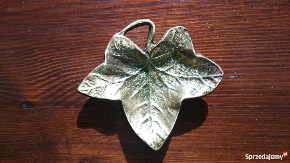 Stara mosiężna patera popielniczka małopolskie Kraków