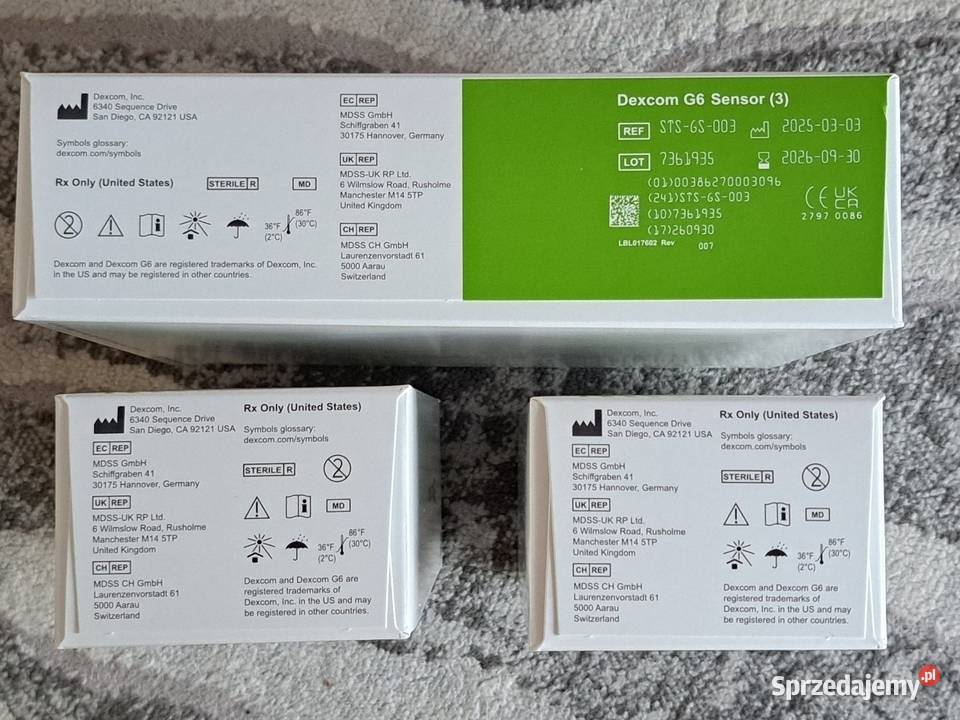 Sensor Dexcom G6 NOWY Radom