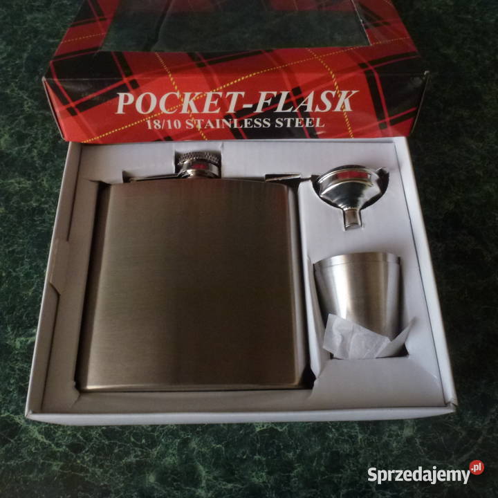 Piersiówka zestaw kieliszki lejek Warszawa