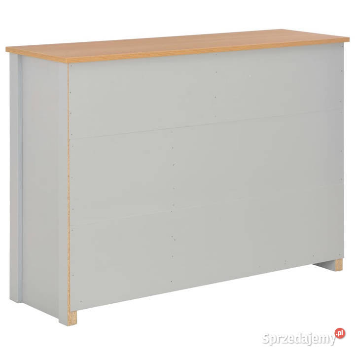 Szafka szara 112 x 35 x 81 WM283743 Warszawa sprzedam